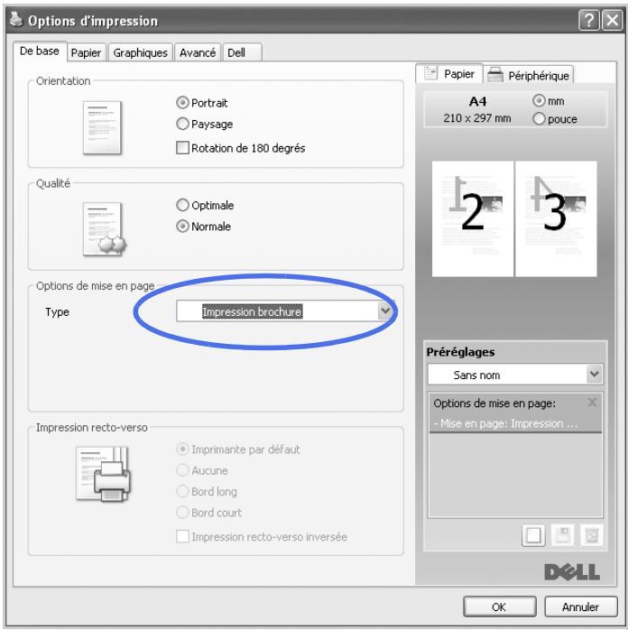 DELL 2355DN - Impression de documents reliés - 2