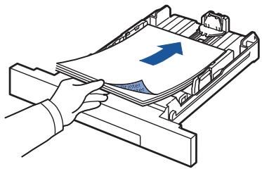DELL 2355DN - Chargement des supports d'impression dans le bac - 2