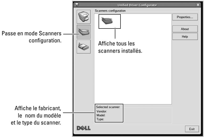 DELL 2355DN - Onglet classes - 2