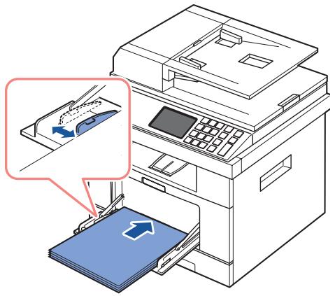 DELL 2355DN - Utilisation du MPF (chargeur polyvalent) - 4