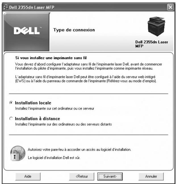 DELL 2355DN - Installation du logiciel dell pour impression en réseau - 5