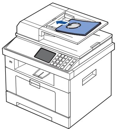 DELL 2355DN - Chargement d'un document original - 1