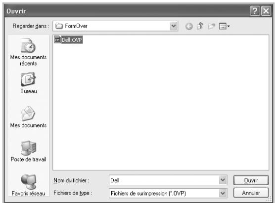 DELL 2355DN - Utilisation d'une surimpression de page - 2