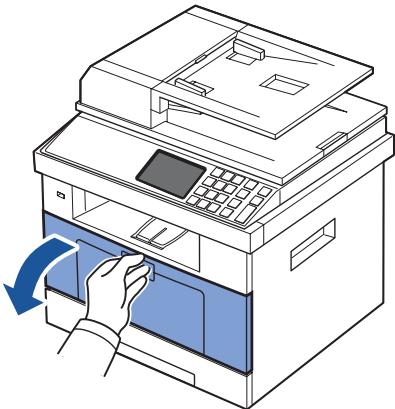 DELL 2355DN - Bourrage au niveau de la sortie papier - 1
