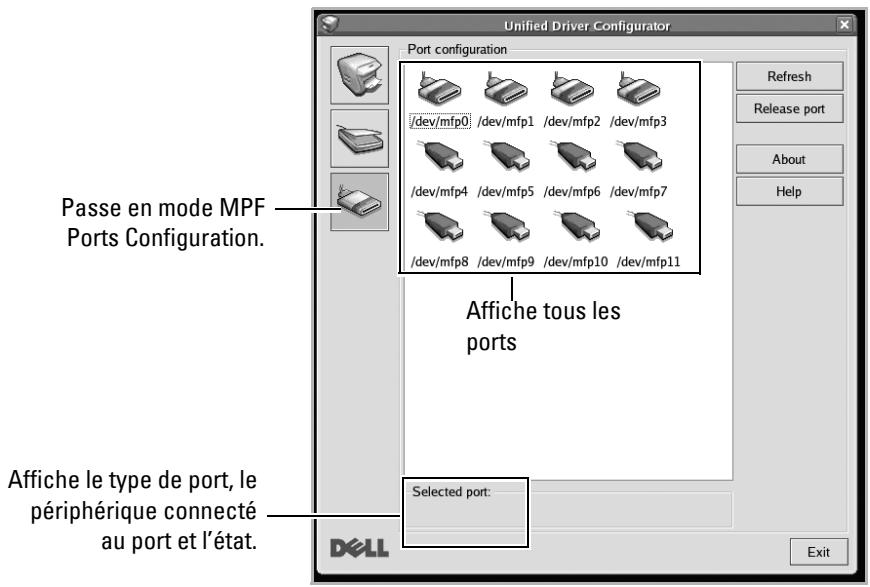 DELL 2355DN - Onglet classes - 3