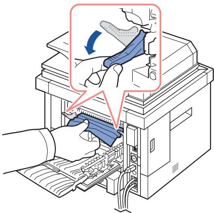 DELL 2355DN - Bourrage au niveau de la sortie papier - 6