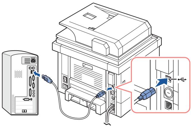 DELL 2355DN - Connexion locale de l'imprimante - 3