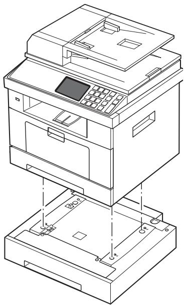 DELL 2355DN - Installation d'un bac 2 facultatif - 3