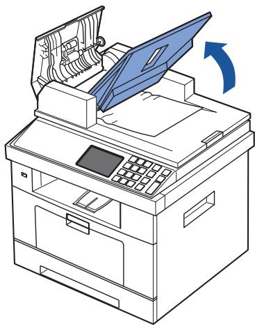 DELL 2355DN - Suppression de bourages papier au niveau du chargeur DADF - 5
