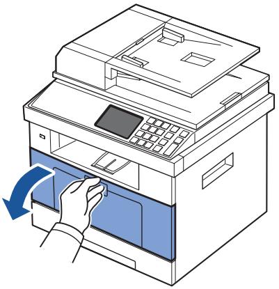 DELL 2355DN - Redistribution du toner - 1