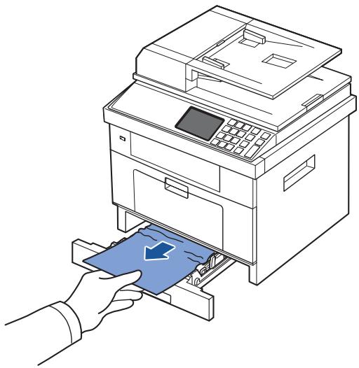 DELL 2355DN - Bourrage au niveau du bac d'alimentation (bac 1) - 3