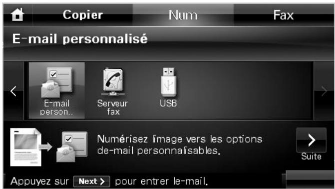 DELL 2355DN - Numérisation et envoi d'un e-mail personnelisé - 1