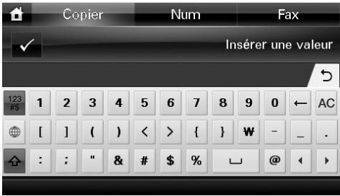 DELL 2355DN - Présentation du clavier - 4