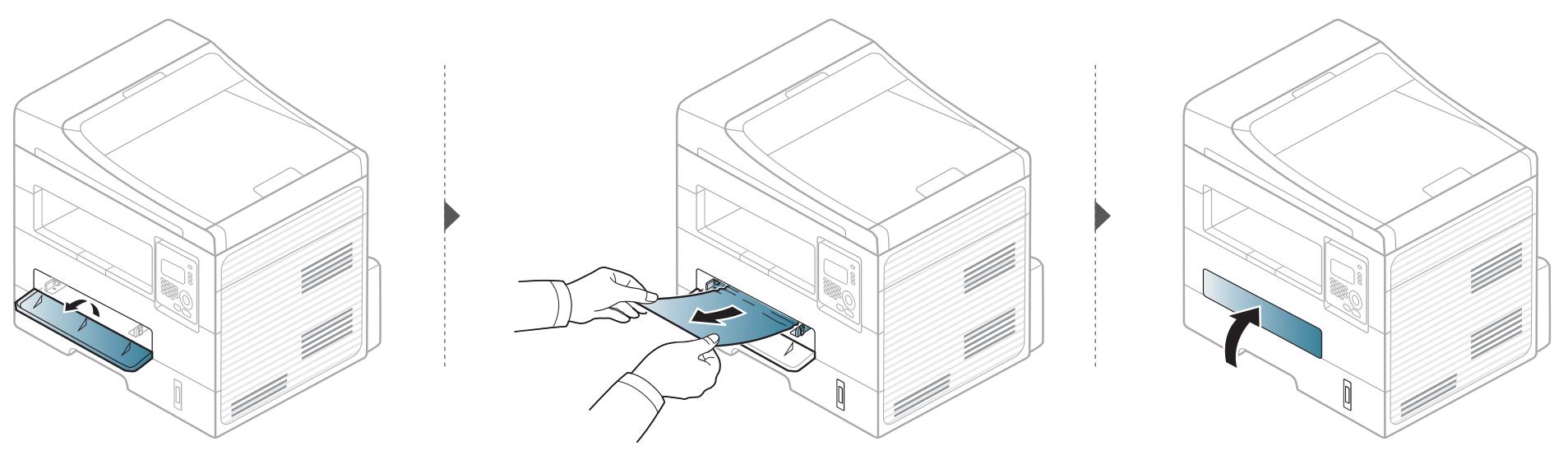 DELL B1265DNF - Résolution des bourrages papier - 1