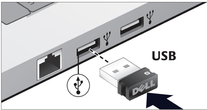 DELL KM714 - Installation de votre ensemble clavier et souris sans fil Dell KM714 - 2