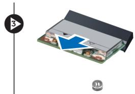 DELL LATITUDE E6330 - Dépose de la carte réseau sans fil WLAN (wireless local area network) - 3