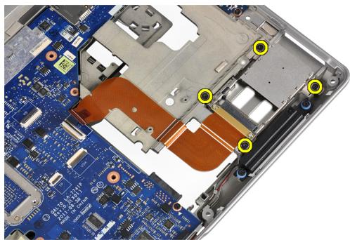 DELL LATITUDE E6330 - Retrait du bâti de la carte expresscard - 2