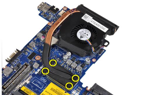DELL LATITUDE E6330 - Dépose du dissipateur de chaleur - 2