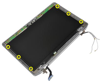 DELL LATITUDE E6330 - Dépose du panneau d'écran - 1