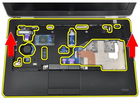 DELL LATITUDE E6330 - Dépose du repose-mains - 6