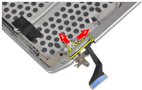 DELL LATITUDE E6330 - Retrait des parois de la charnière d'écran - 2