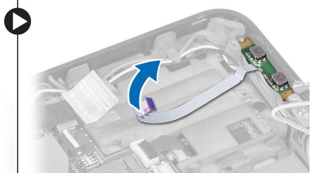 DELL LATITUDE ST2E - Retrait de la carte du bouton de volume - 2