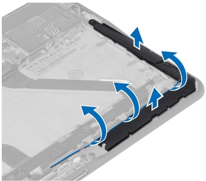 DELL LATITUDE ST2E - Retrait des haut-parleurs - 3