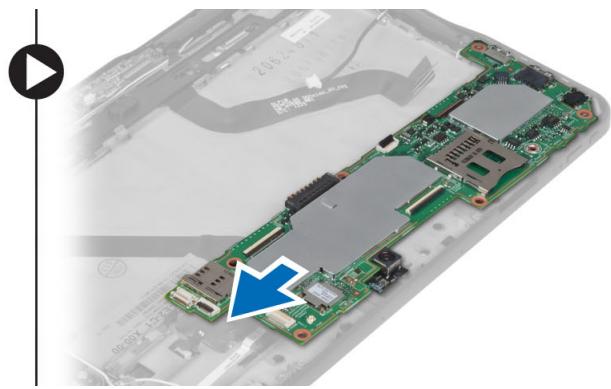 DELL LATITUDE ST2E - Retrait de la carte système - 3