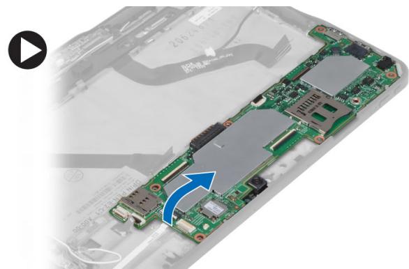 DELL LATITUDE ST2E - Retrait de la carte système - 2