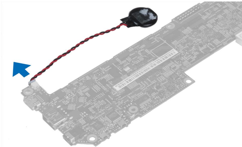DELL LATITUDE ST2E - Retrait de la pile bouton - 1