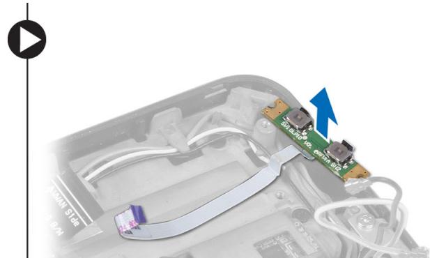 DELL LATITUDE ST2E - Retrait de la carte du bouton de volume - 4
