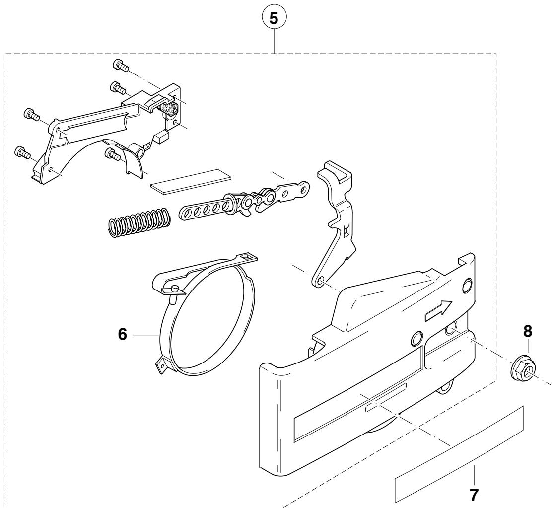 DOLMAR ES-1600 - Liste de pièces détachées - 3