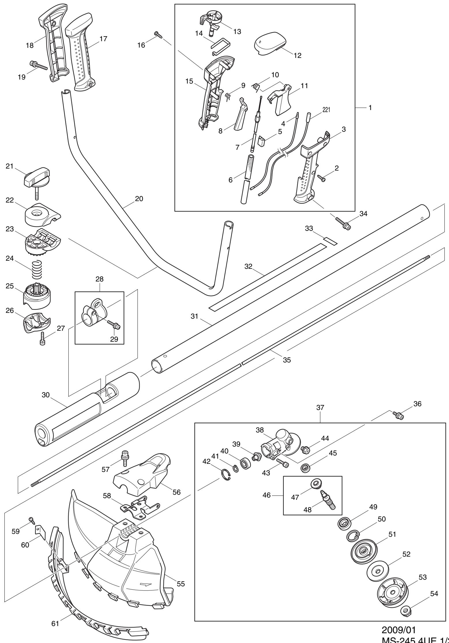 DOLMAR MS-245.4UE - 1