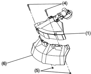 DOLMAR MS-3202 E - Méthode pour protecteur pour lame de scie - 2