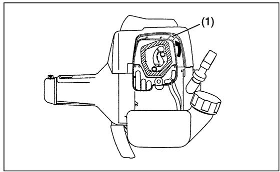 DOLMAR MS-3202 E - Nettoyage du filtre à air - 1