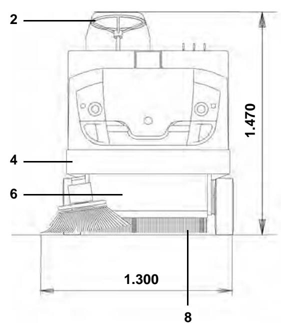 NILFISK SR 1450 B_D - DERDE BORSTEL - 34