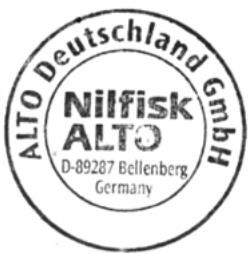 NILFISK SALTIX 3 - CE- Declaration of conformity - 1