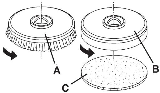 NILFISK SCRUBTEC 651 - Installation / dépose des brosses / plateaux support disque - 1
