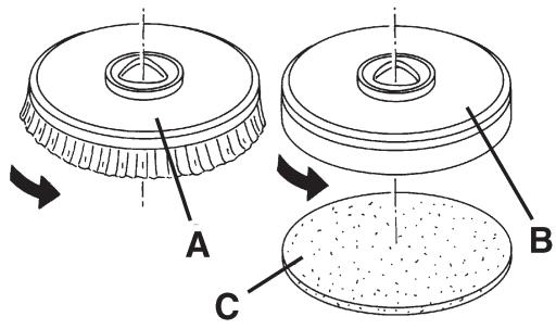 NILFISK SCRUBTEC 653 - Installation / dépose des brosses / plateaux support disque - 1