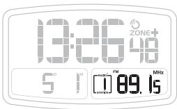 OREGON RRM326P - Fonctionnement de la RADIO - 1