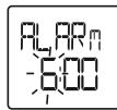 OREGON SE190 - Reglage de l'alarme - 1
