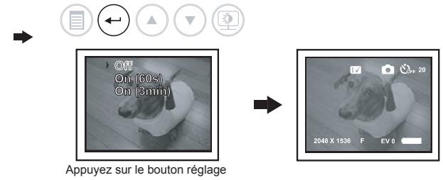 OREGON TL017 - Réglage arrêt automatique - 2
