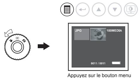 OREGON TL017 - Suppression de photos, séquences vidéo ou audio - 1