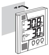 OREGON EMR812HGN - Utilisation du SOCLE et du support MURAL - 1