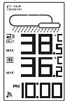 OREGON EW93 - VIEWING THE MIN. & MAX. TEMPERATURE RECORDS - 1