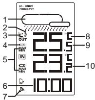 OREGON EW93 - DISPLAY LCD - 1