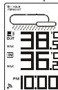 OREGON EW93 - Afficher les relevés de temperature MINI. et MAXI. - 1