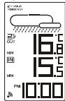 OREGON EW93 - VIEWING THE MIN. & MAX. TEMPERATURE RECORDS - 2