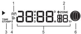 OREGON WMR88 - B zone vitesse du vent/direction du vent/sensation de froid due au vent (windchill) - 3