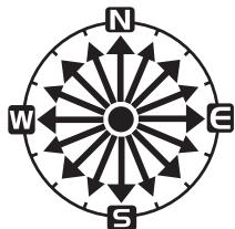 OREGON WMR88A - Direction / vitesse et refroidissement éolien - 1